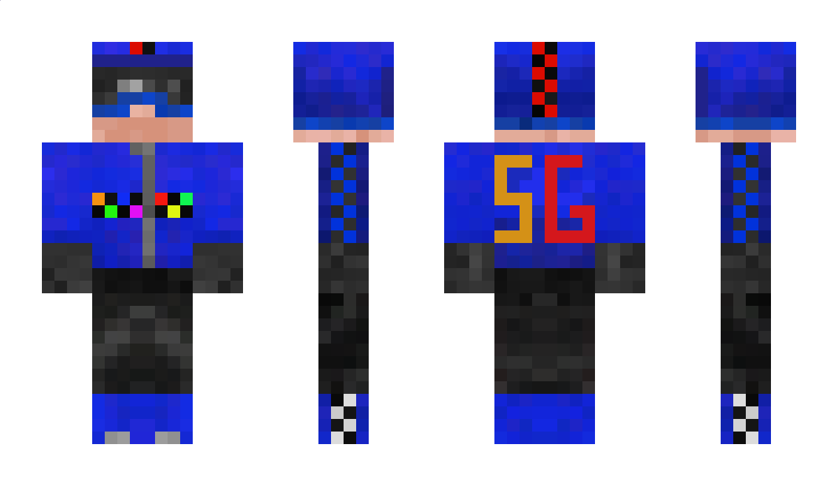 GradTender Minecraft Skin