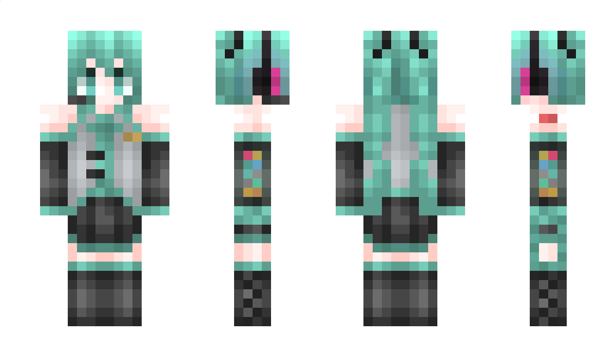 MIKU_LiYa Minecraft Skin