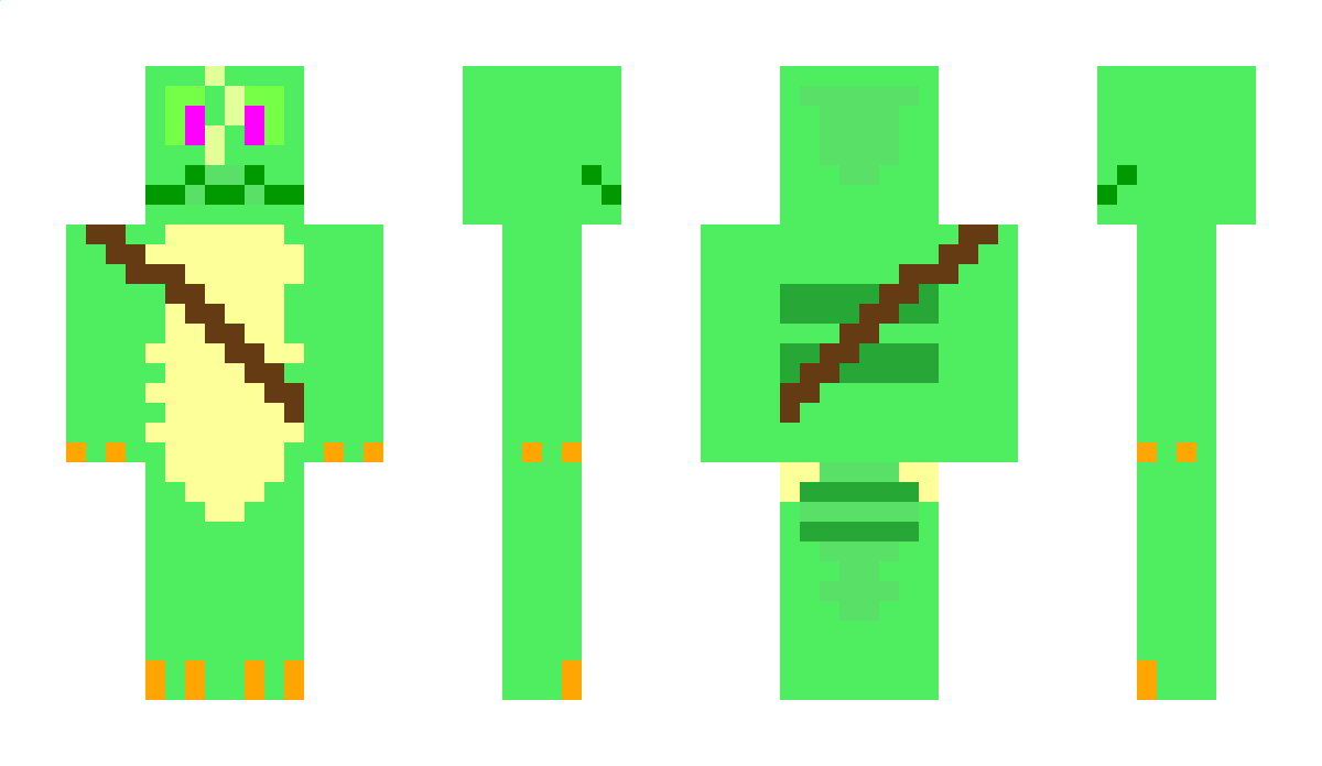 GreenLizalfos Minecraft Skin