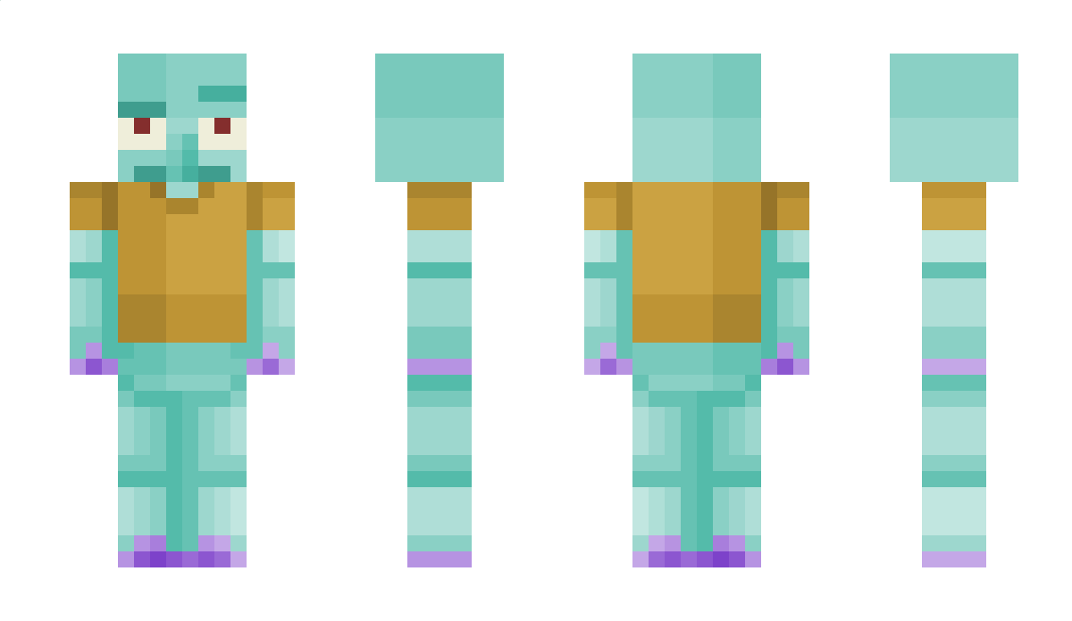 NotAVillager Minecraft Skin