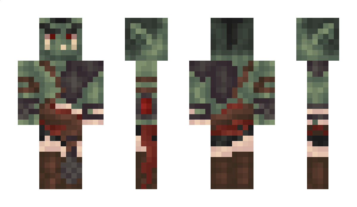 Green_Cape Minecraft Skin