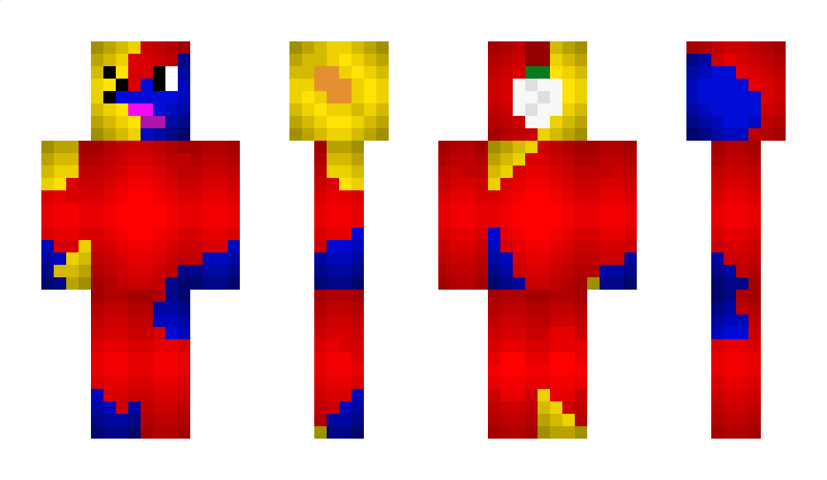 Red_Pikmin Minecraft Skin