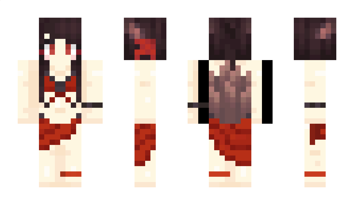 Akagi_IJN Minecraft Skin