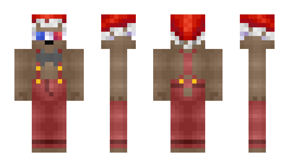 Bombaclart Minecraft Skin