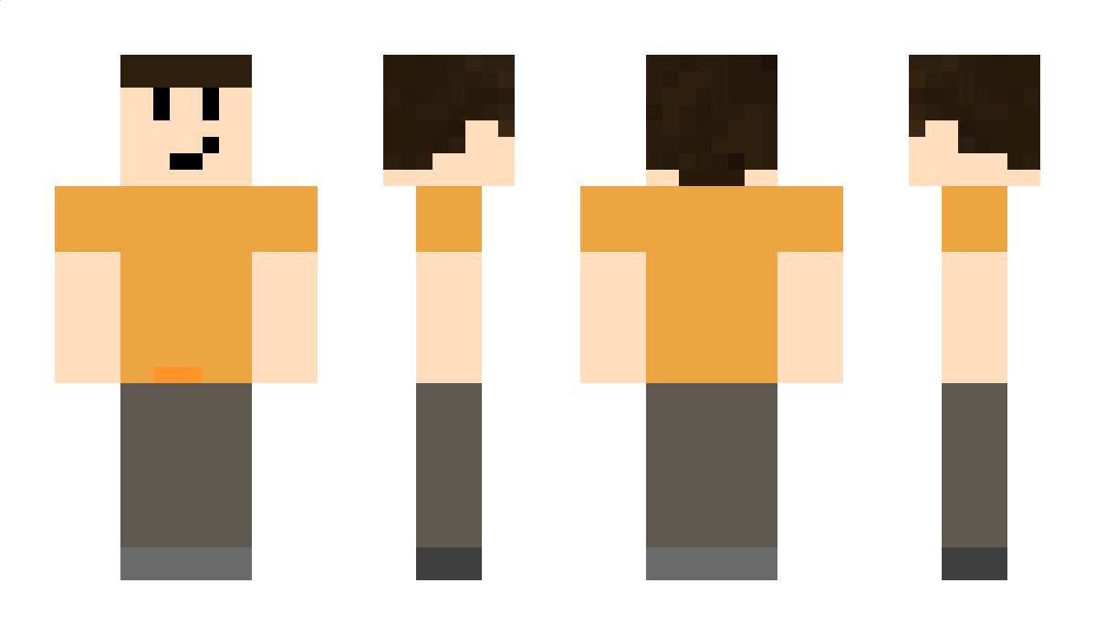 OrangeTuberGame3 Minecraft Skin