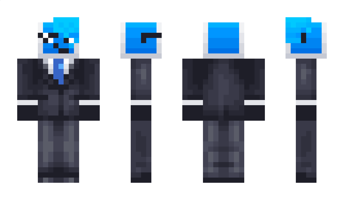 BlueHairedIdiot Minecraft Skin