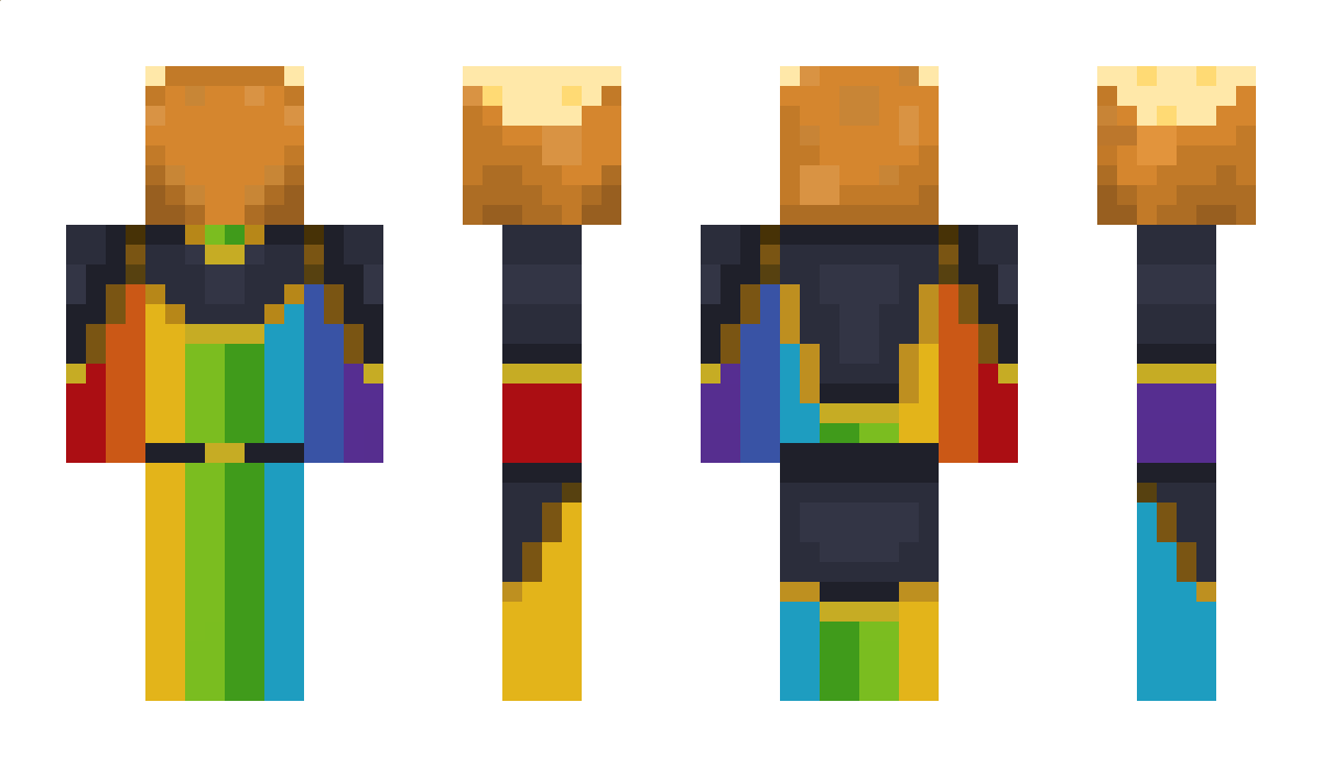 PotatoMyRainbow Minecraft Skin