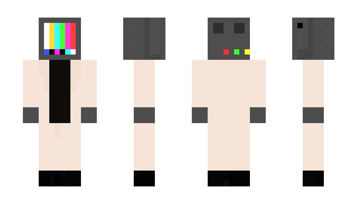 Fernseher Minecraft Skin