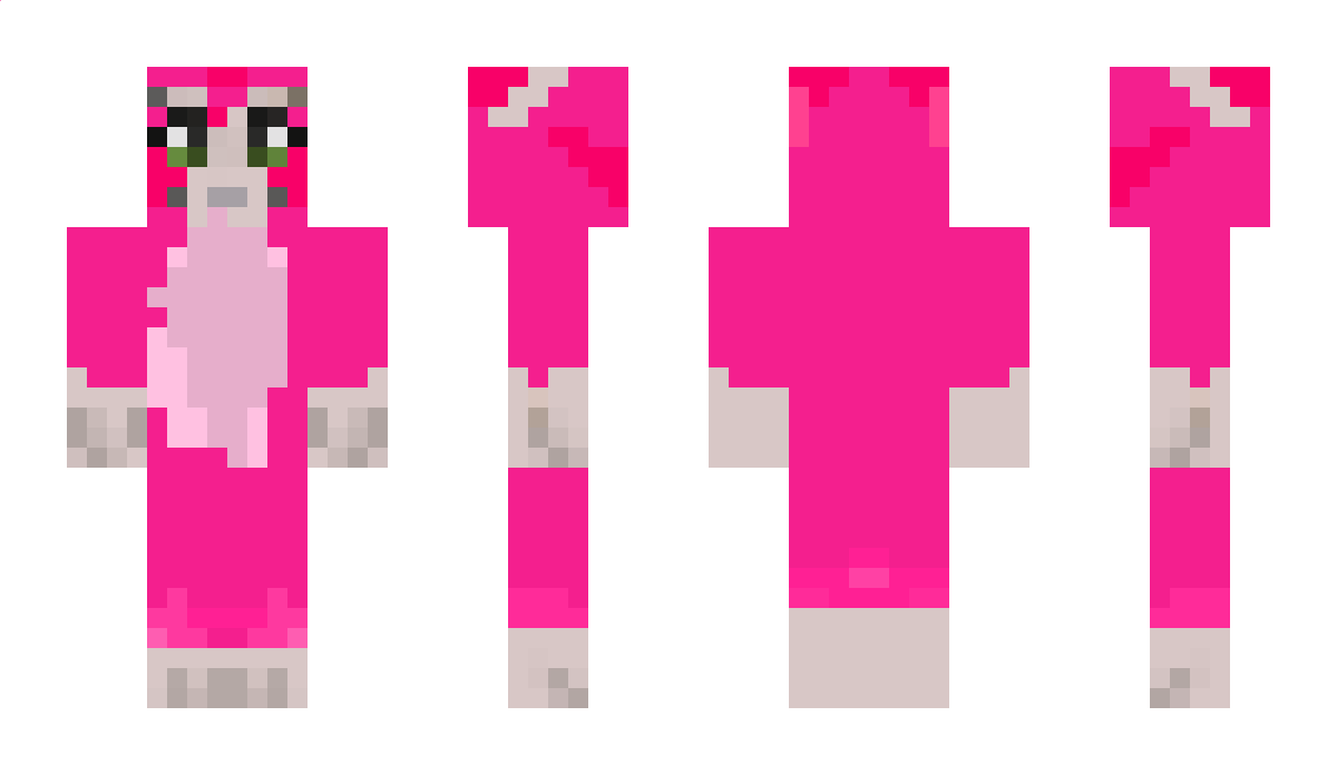 Pinkygirl Minecraft Skin