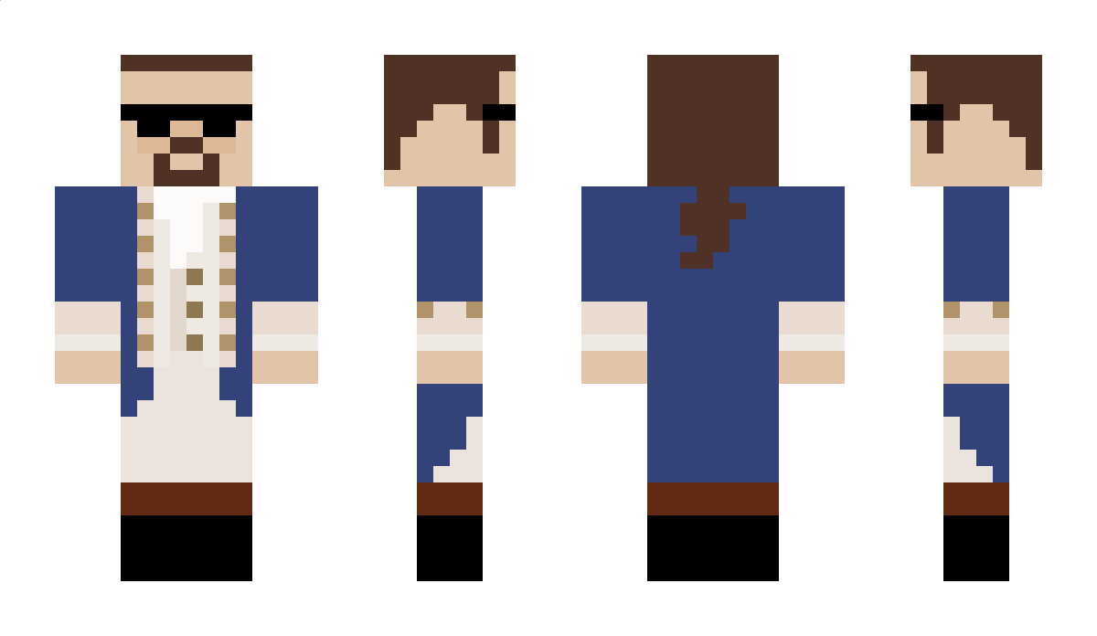 Hamilton Minecraft Skin