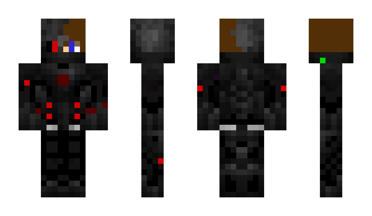 Teilzeitreaktor Minecraft Skin