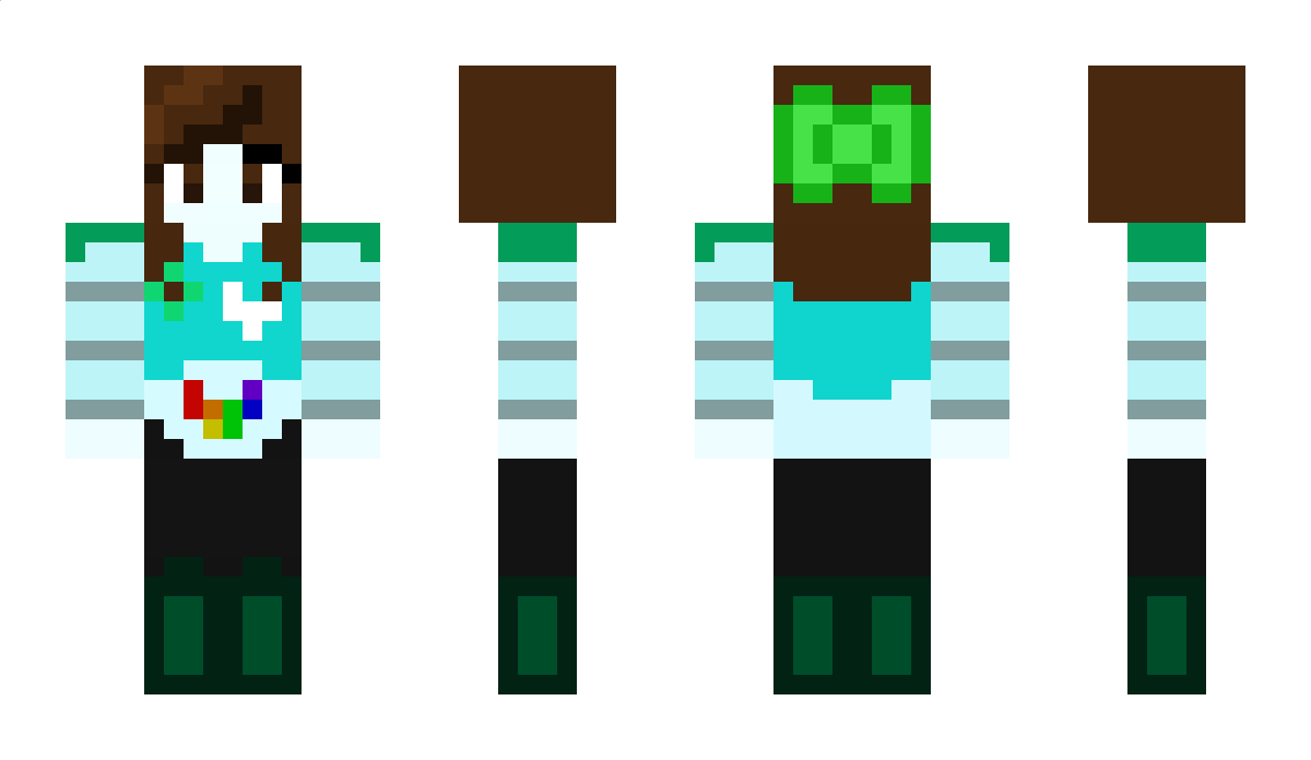 Rainbowdashie12 Minecraft Skin