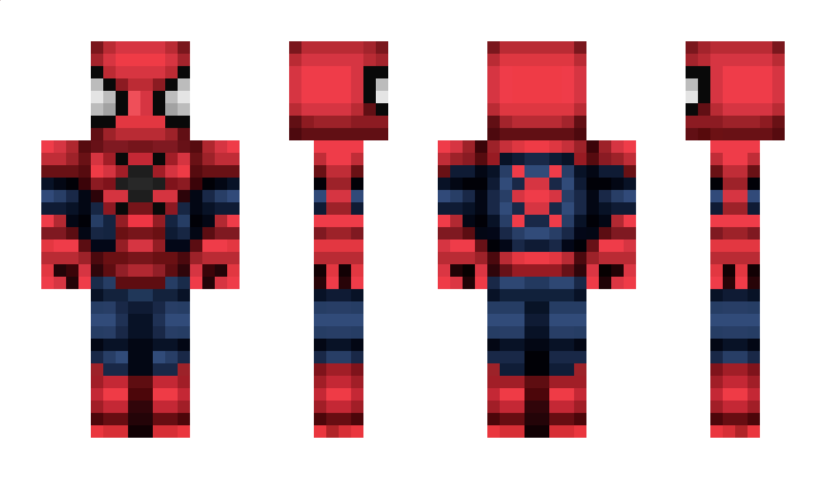 SpiderMan31 Minecraft Skin