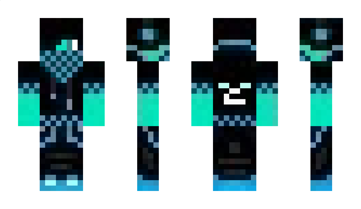 ModerateBlue Minecraft Skin