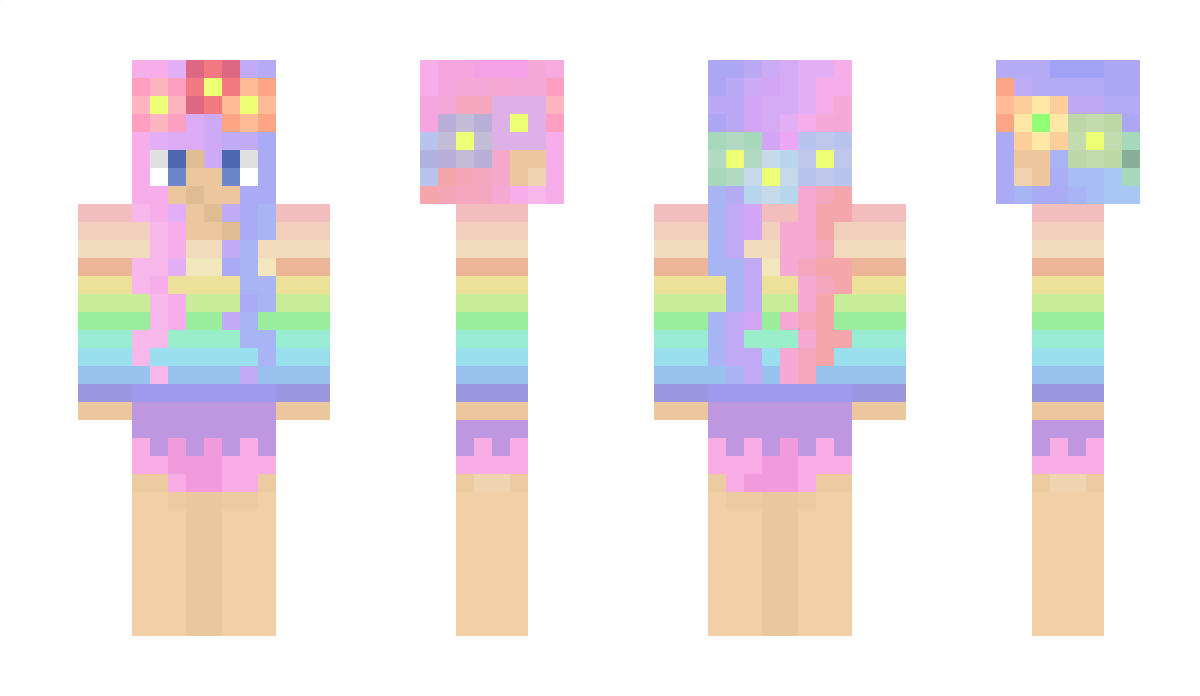 AriInTheRainbow Minecraft Skin