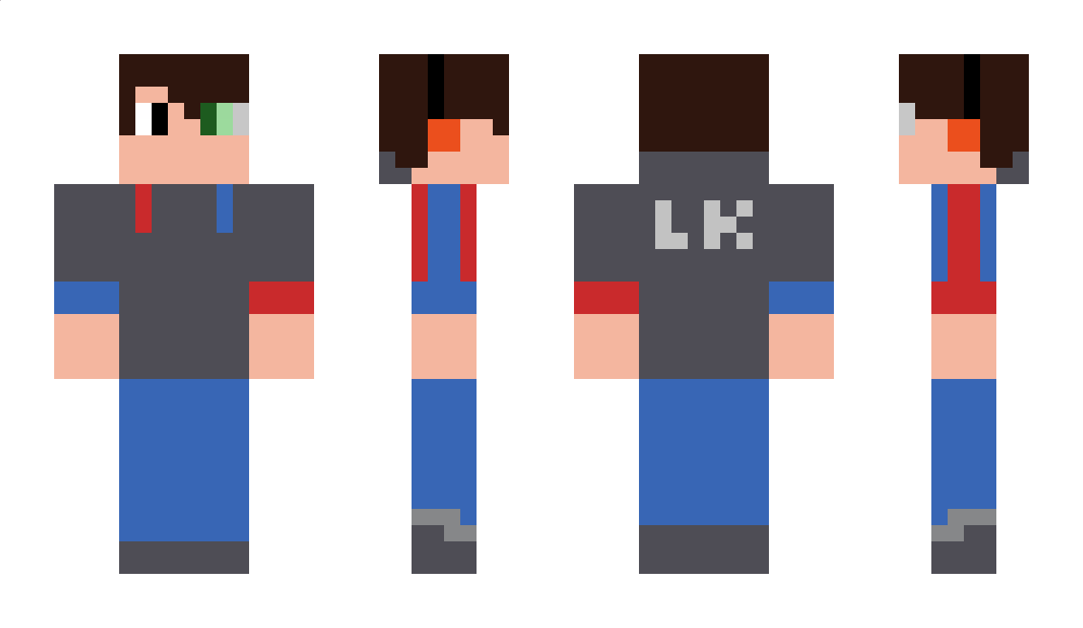 LkNETWORK Minecraft Skin