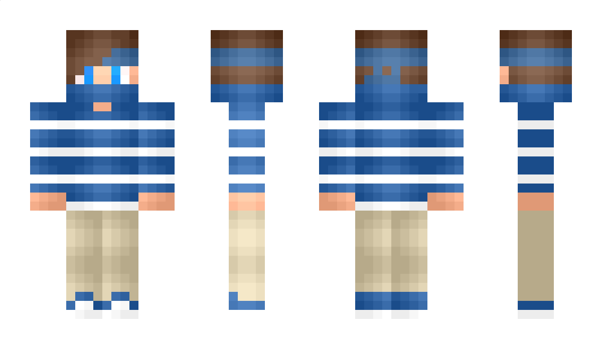 AquaTheWise Minecraft Skin