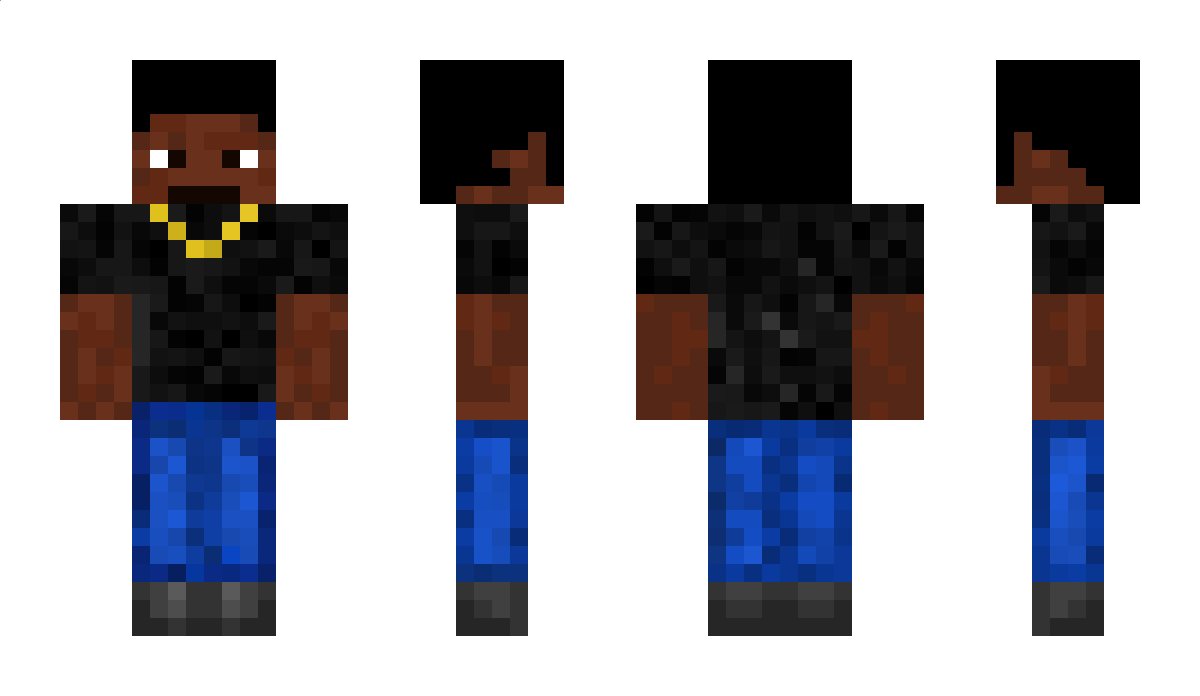 Afro Minecraft Skin