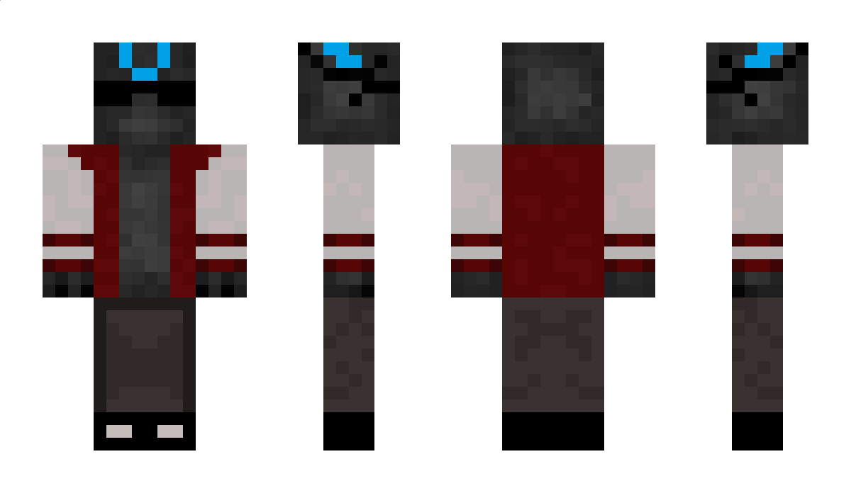 bluck Minecraft Skin