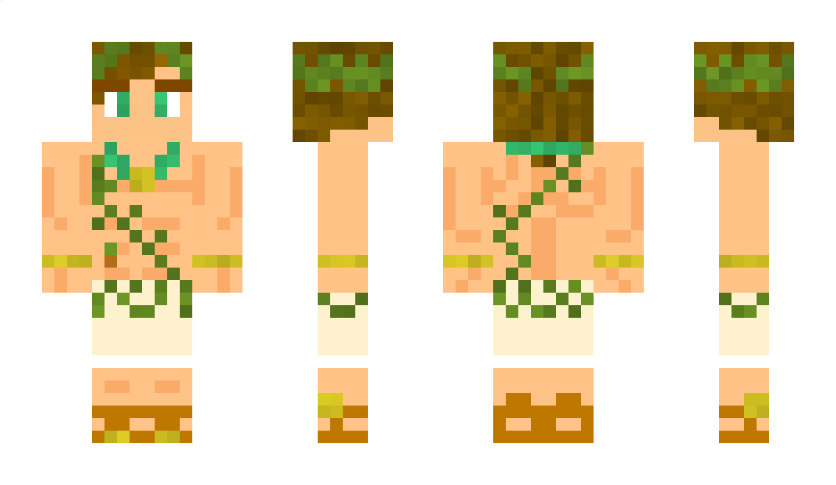 SilverOlympian Minecraft Skin