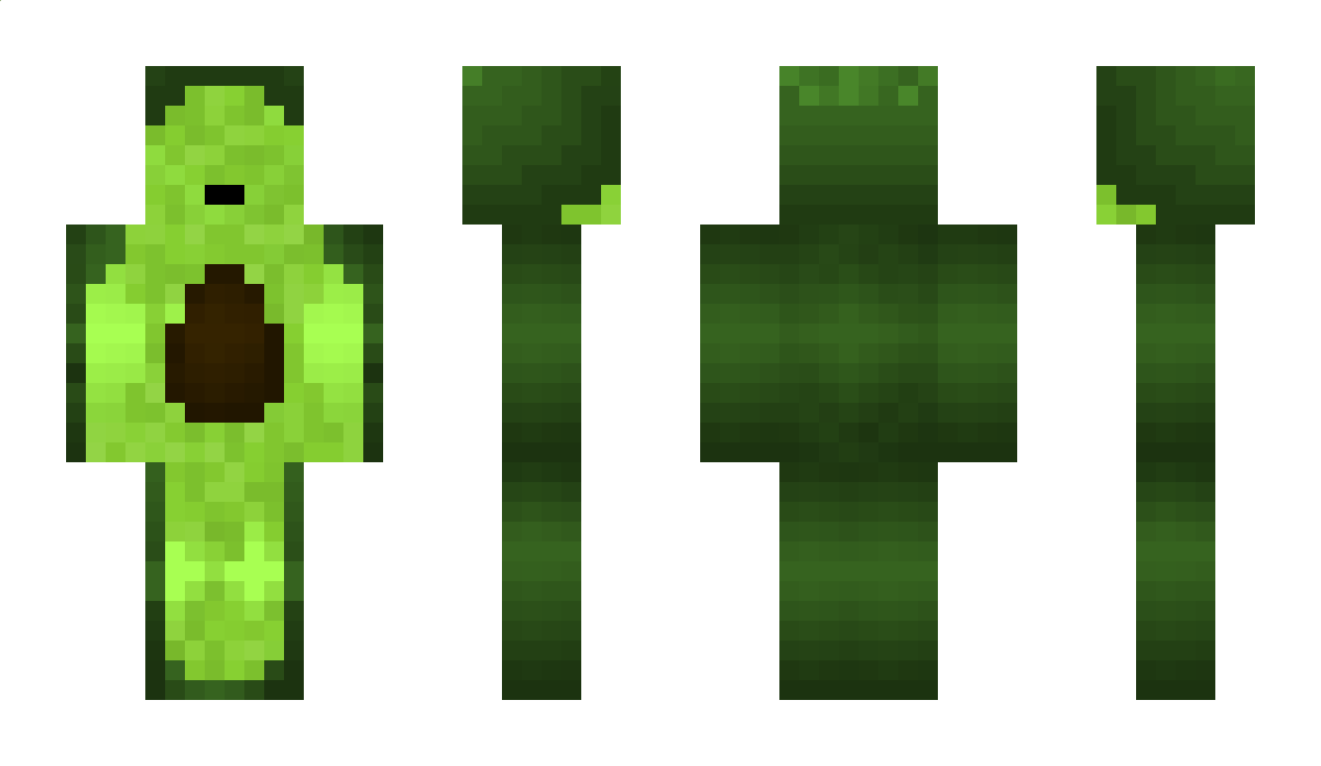 RoundAvocado Minecraft Skin