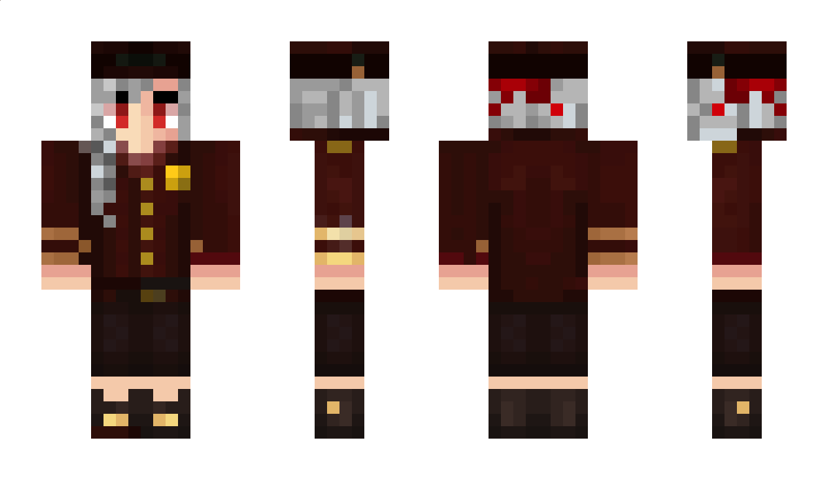 Kitsundere Minecraft Skin