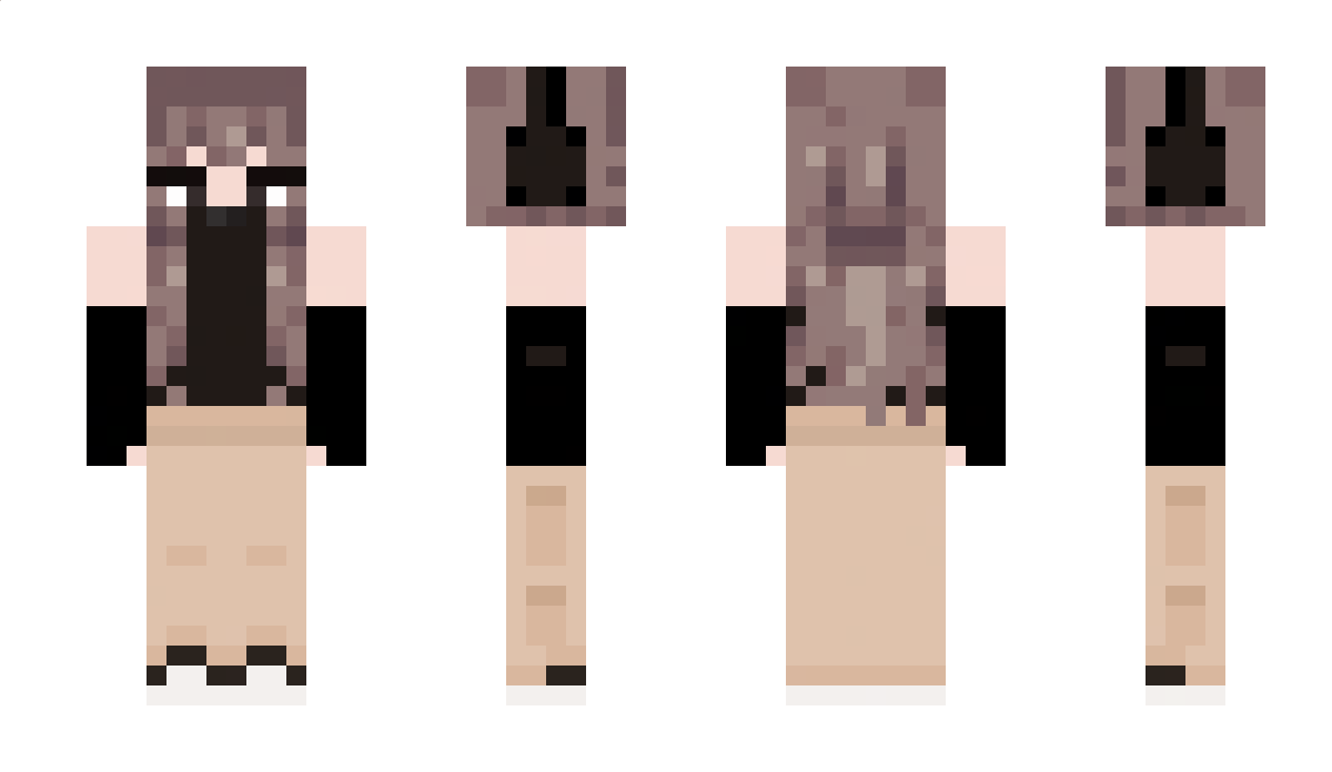 BearGirlPlays Minecraft Skin