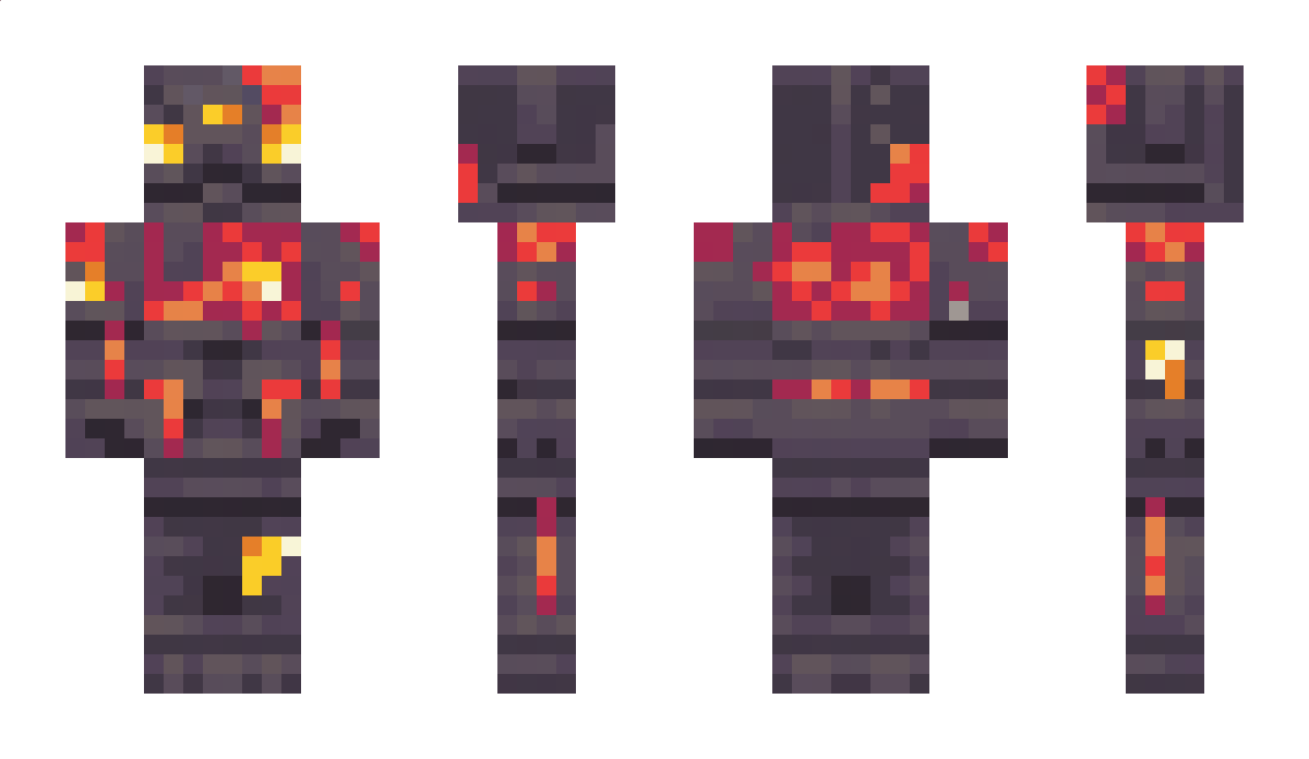 netherita Minecraft Skin