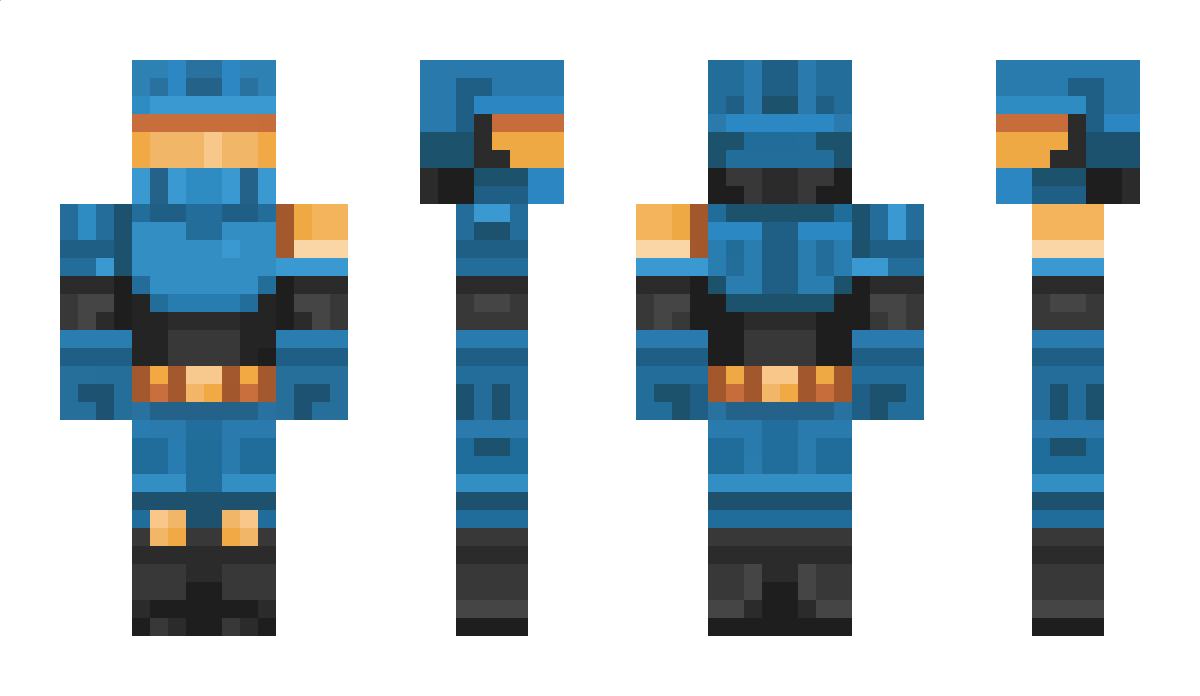 PhantomBionic Minecraft Skin