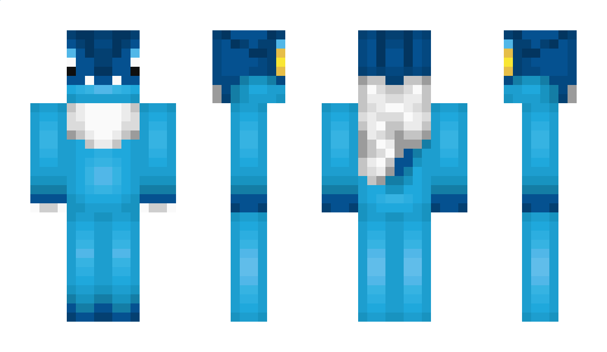 Frogadier Minecraft Skin