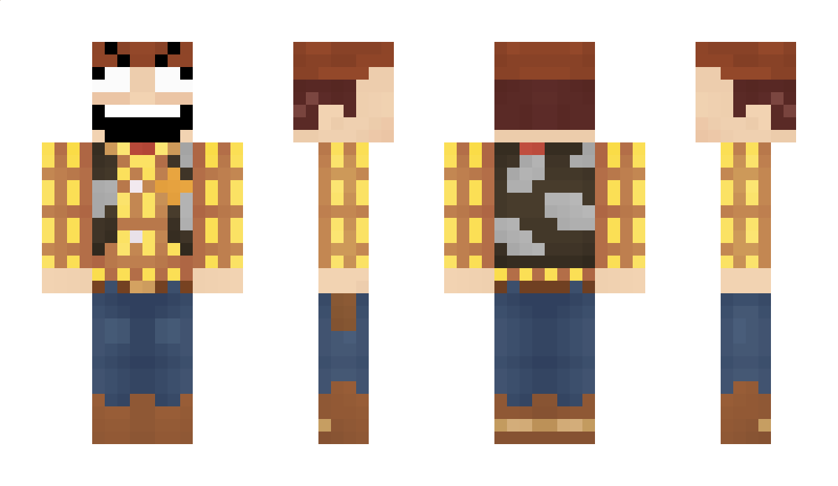 SheriffWoody Minecraft Skin