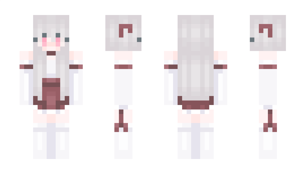 ShiroKitsuneLP Minecraft Skin