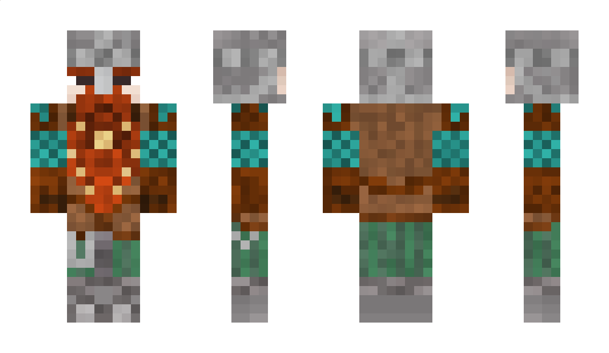 GreyWarden Minecraft Skin