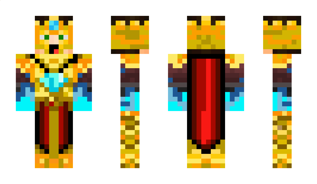 GoldKnightHD Minecraft Skin