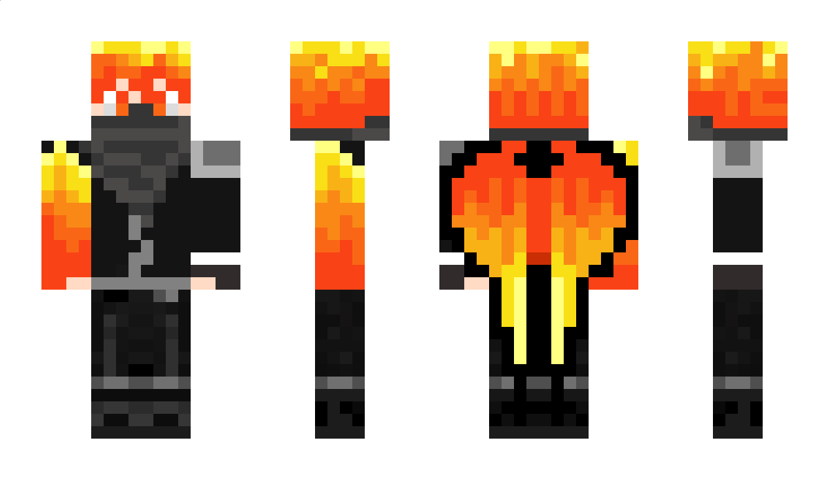 FlameGold08 Minecraft Skin