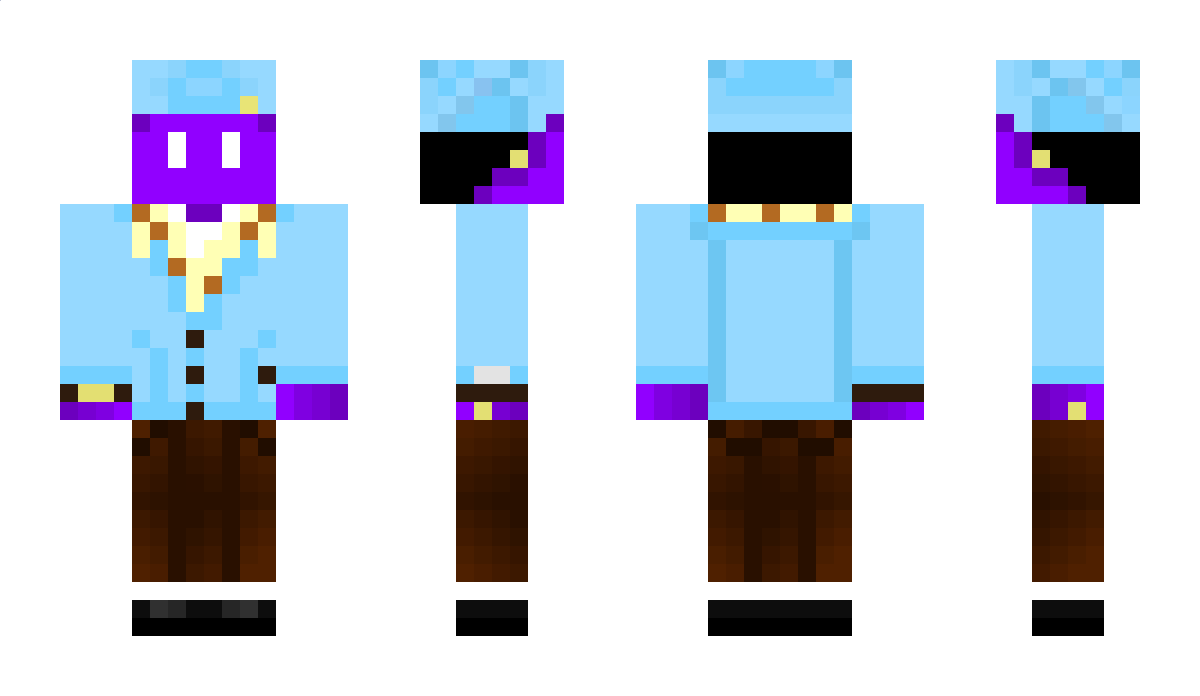 GhostyPress_ Minecraft Skin