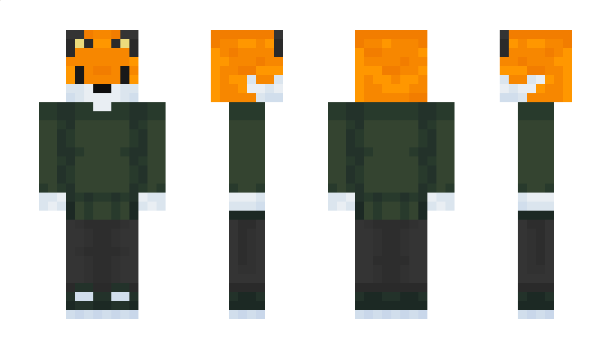 TheIdioticFox Minecraft Skin