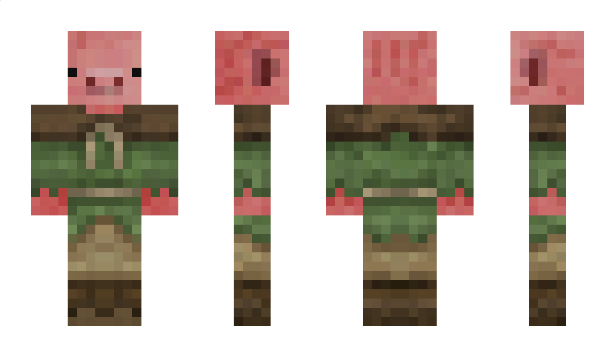 Porkocet Minecraft Skin