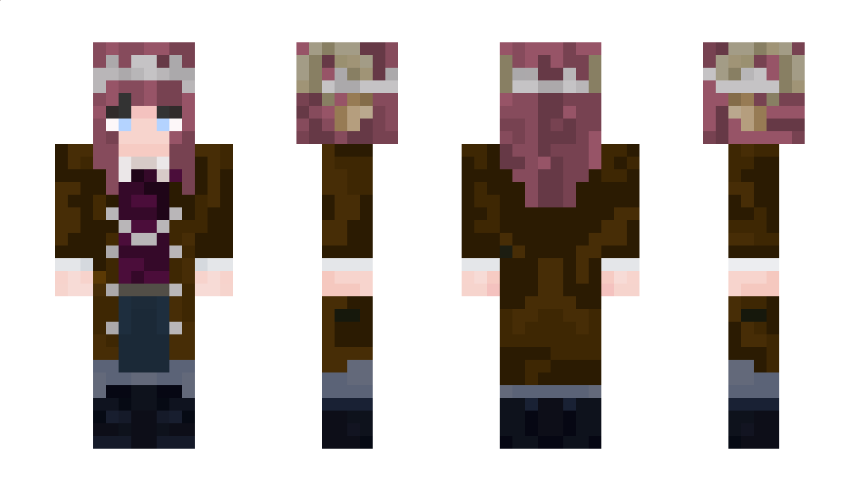 AllyClare Minecraft Skin