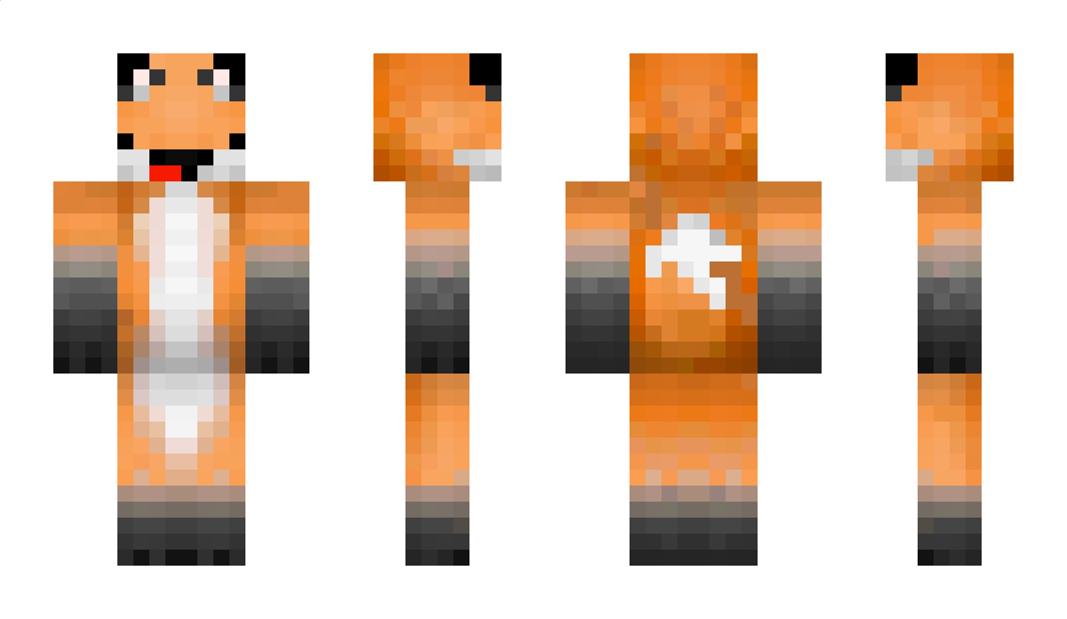 NinjaFox Minecraft Skin