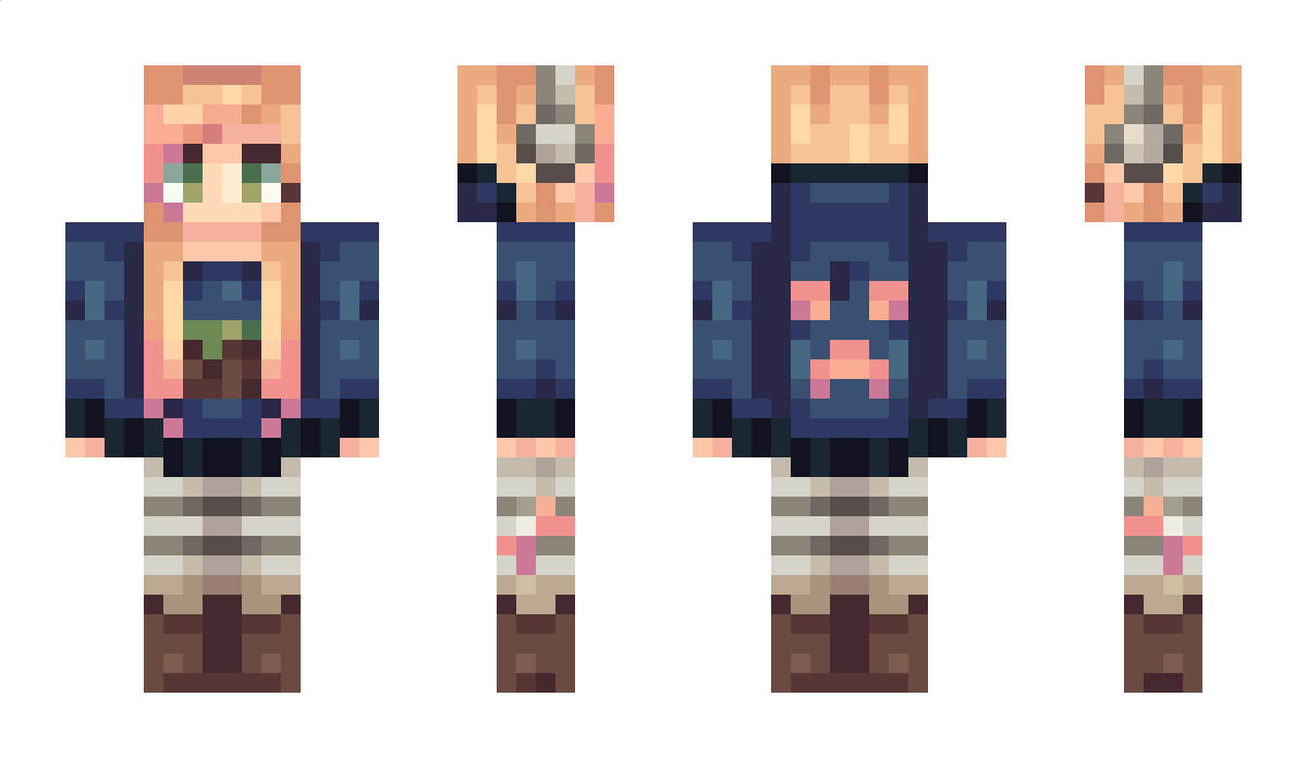 Masked_Maiden Minecraft Skin