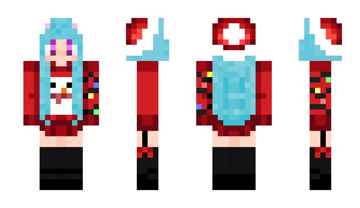 CoralitaPink Minecraft Skin