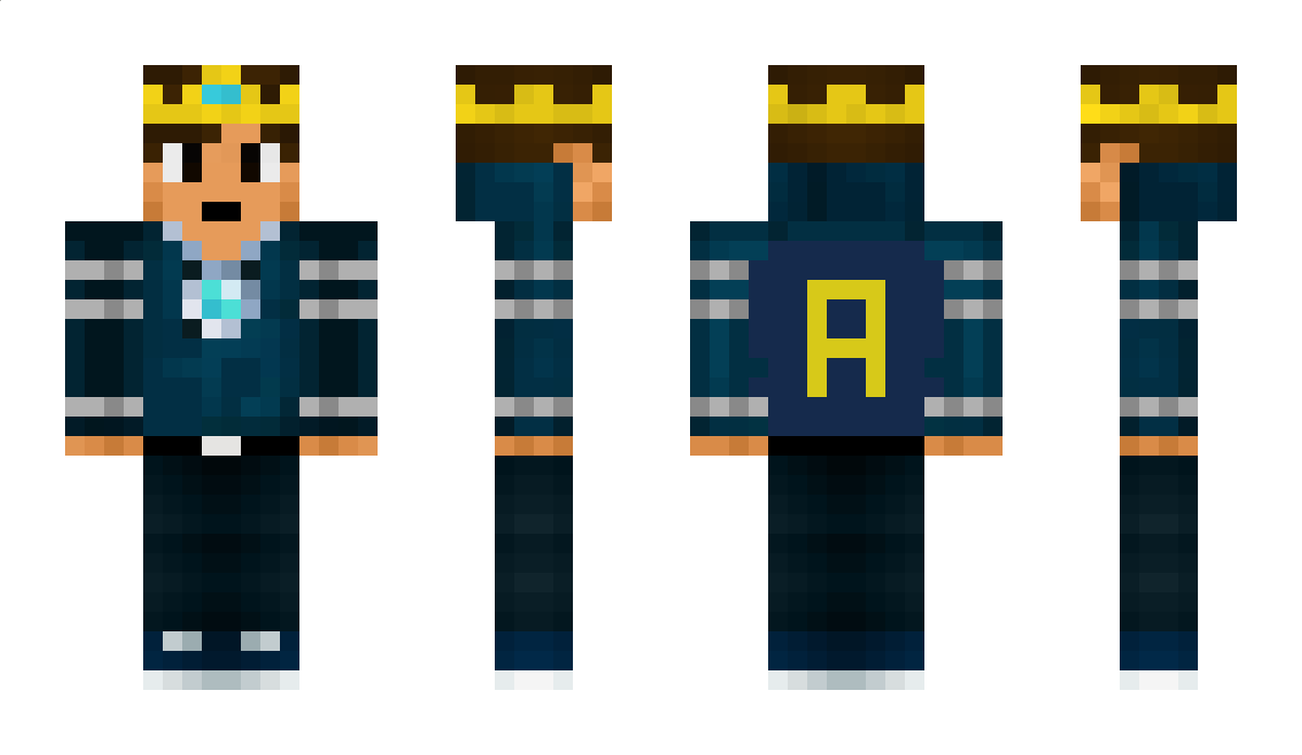 KingAzure Minecraft Skin