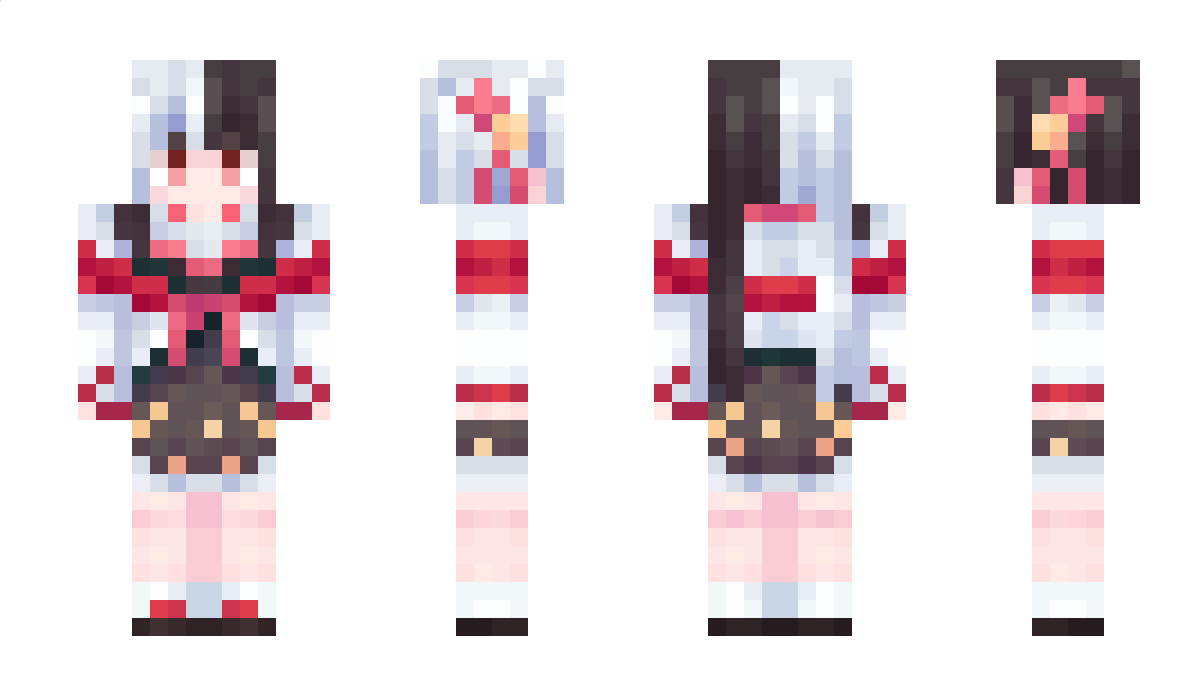 MikkoAyaka Minecraft Skin