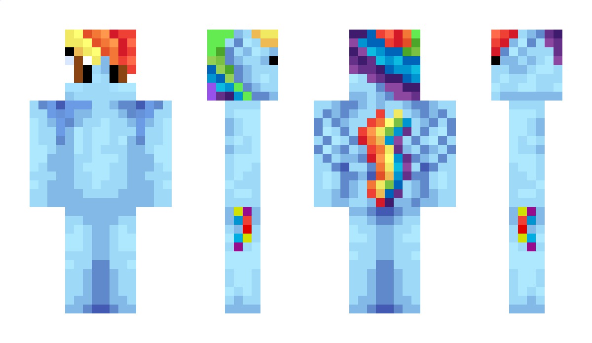 IRainbowDash Minecraft Skin