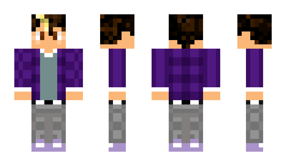 StripePunk Minecraft Skin