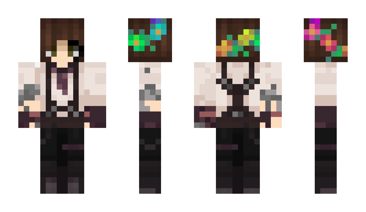 HonestlyRainbow Minecraft Skin