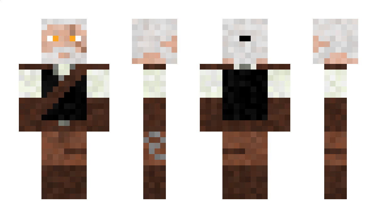 Witcher_Geralt_ Minecraft Skin