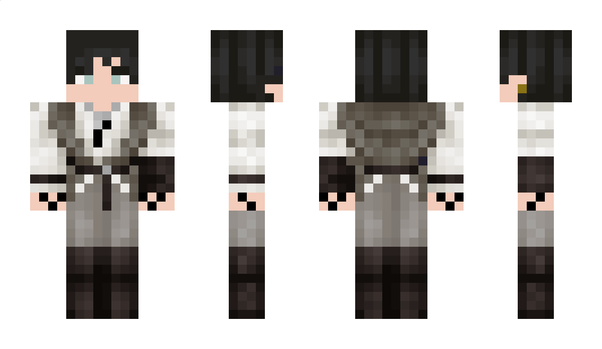 IdKissHerobrine Minecraft Skin