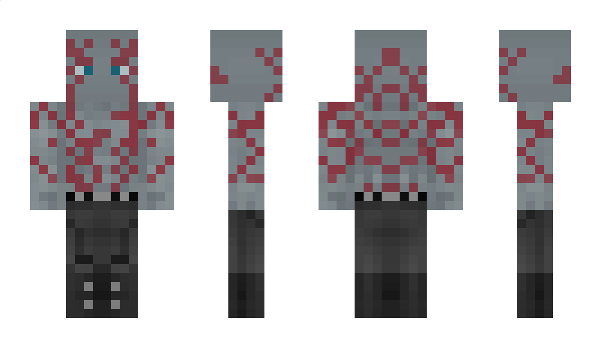 Drax Minecraft Skin